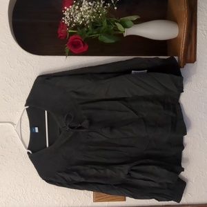 NWT, Old Navy, Women's XXL, long sleeve, Black or dark gray